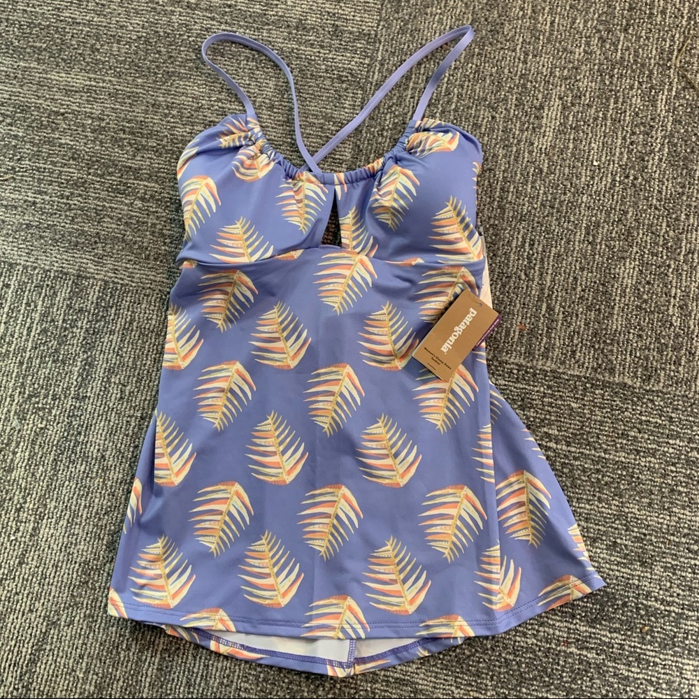 Patagonia Glassy Dawn Tankini Top NWT